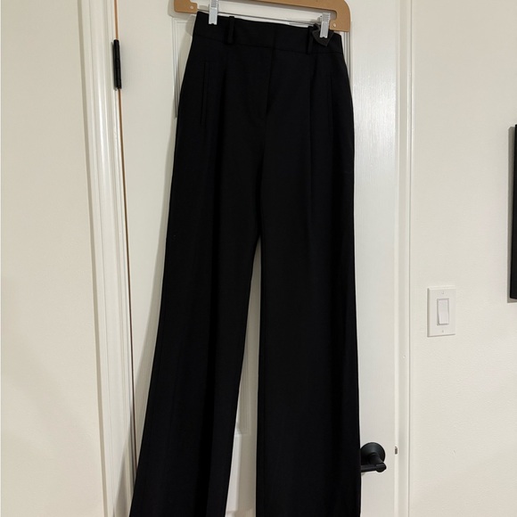 NWT Sz 0 Veronica Beard Black Women's Ollie Trousers - Picture 4 of 5